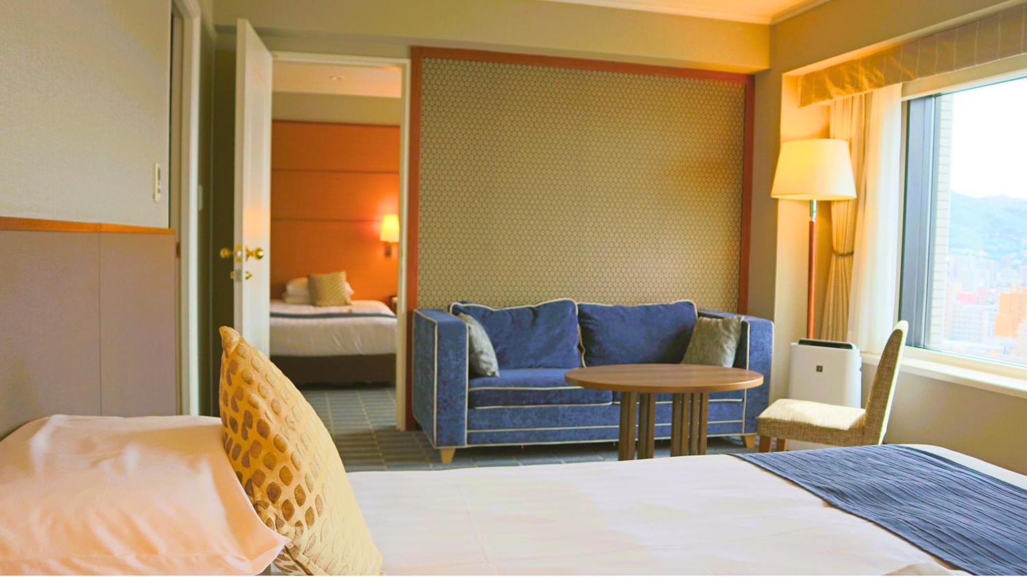 Premier Hotel Nakajima Park Sapporo Luaran gambar A suite at the hotel